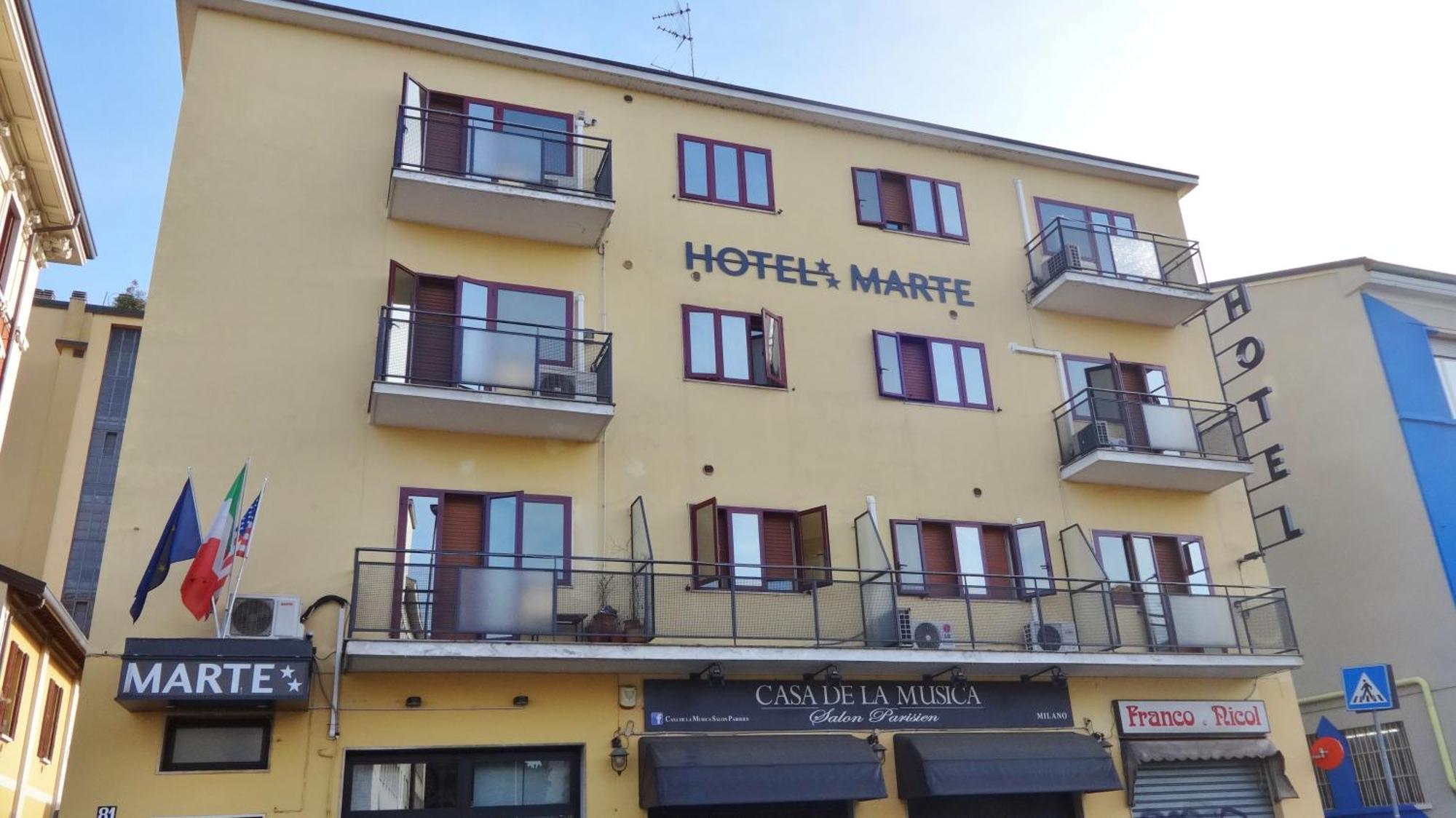Hotel Marte Milaan Buitenkant foto